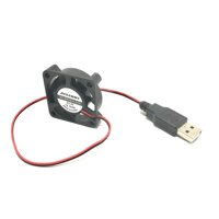 Quạt 40Mm Silent 12V 24V 5V USB Tay/2 Bóng Chịu Lực 40Mm X 10mm 4Cm DC Không Chổi Than Quạt 3D Máy In Nhiệt Tản Nhiệt Mini Fan