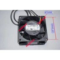 Quạt 8cm vuông 12VDC 2.8A Foxconn 4 dây PWM