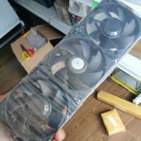 Quạt ba tản nhiệt hồ thủy sinh, cá cảnh