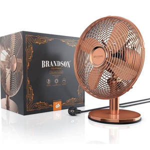 Quạt bàn Brandson Retro (bạc)