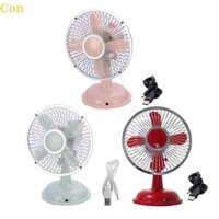 Quạt bàn cổ điển Con 5 7 Quạt bàn điện USB AA 2 tốc độ để sử dụng hàng ngày
