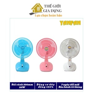 Quạt bàn mini không đảo Yanfan B202