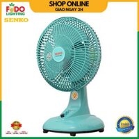 Quạt Bàn Mini Senko B102 28W - Xanh Lá - Hàng Chính Hãng