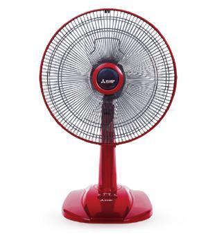Quạt bàn Mitsubishi D12-GT - màu RD/ GY