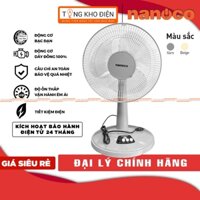 Quạt bàn Nanoco dây đồng, đạn bạc NTF1209 [CHÍNH HÃNG]