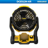 Quạt Bàn Pin 20V DEWALT DCE512N-KR (Chưa Pin Sạc) - Thời Gian Chạy 4h (Pin 5Ah) - CHÍNH HÃNG