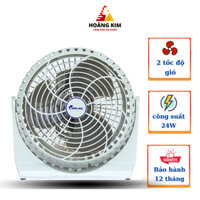 Quạt bàn, quạt mini Chinghai HD606 công suất 24W 2 tốc độ gió, không gây tiếng ồn, quạt bàn văn phòng bảo hành 12 tháng