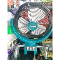 Quạt bàn tích điện Kmax dùng pin đóng 15 20cell