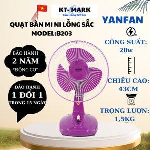 Quạt bàn Yanfan B203