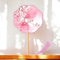 Quạt Bát Giác Trung Hoa, Quạt Tròn Cầm Tay Xinh Xắn Chụp Ảnh Áo Dài Đám Cưới Đám Hỏi