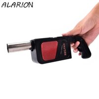Quạt BBQ điện cầm tay ALARION, Máy thổi khí thịt nướng hiệu quả bằng điện, Dụng cụ nấu nướng nhanh màu đen bền bỉ an toàn Dụng cụ nấu nướng BBQ