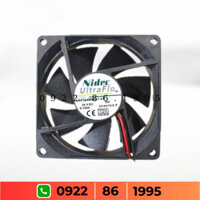 Quạt Biến Tần  Nidec 8025 24V 0.165a  U80T24MS4A7-51 new