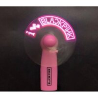 Quạt Blackpink quạt đèn led kèm pin army - TV610