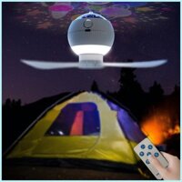 Quạt Bóng Đèn Có Máy Chiếu Từ Xa LED Bóng Đèn Quạt Sao Chiếu USB Đèn Sạc Khí Quyển Sáng Tạo hsgdyvn