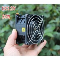 Quạt Brushless 12V 30W 8x8CM Siêu Khỏe Quạt Sever