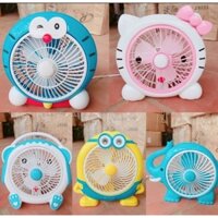 Quạt cắm điện mini hình thú dễ thương cute cho các bé học sinh sinh viên