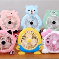 Quạt Cắm Điện,quạt để bàn mini hình thú siêu yêu