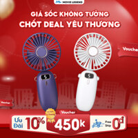 Quạt cầm tay HANDHELD FAN, quạt mini siêu mát pin siêu khỏe