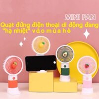quạt cầm tay mini có đế để bàn,Quạt mini cầm tay,Quạt mini cầm tay.  Sạc bằng USB tản nhiệt