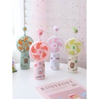 quạt cầm tay mini hình thù dễ thương