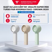 Quạt Cầm Tay Mini JISULIFE FA42 Siêu Mát - Sạc Nhanh - Pin 2000/4500mAh