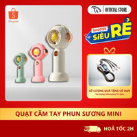 Quạt cầm tay mini phun sương hơi nước, quạt mini bỏ túi tiện lợi, đầu USB đa năng 4800mAh/2000mAh