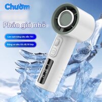 Quạt cầm tay mini Quạt phản lực  cầm tay có 100Gear Tốc độ gió Màn hình kỹ thuật số Quạt