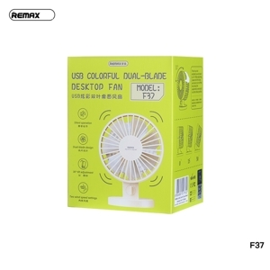 Quạt cầm tay mini remax f37 pin 800mah có 3 chế độ gió