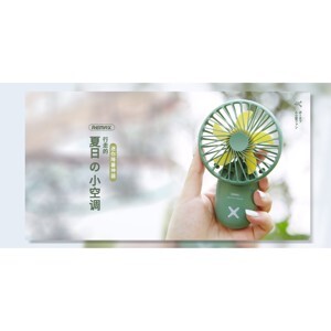 Quạt cầm tay mini remax f37 pin 800mah có 3 chế độ gió