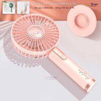 Quạt Cầm Tay Mini Sạc Điện Cute Gió Mạnh Handheld M109