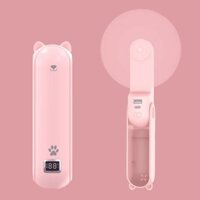 Quạt cầm tay mini TEKKIN TI-215 kiêm sạc dự phòng đèn pin 4800mAh/2000mAh 3 IN 1 bh 1 tháng