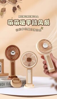 Quạt cầm tay mini ZB152B mẫu hình thú cho trẻ siêu dễ thương [BH 1 Tuần]