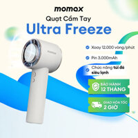 Quạt Cầm Tay Momax Ultra Freeze Pin 3.000 mAh| Quay12.000 vòng/phút | Bảo Hành 12 Tháng IF15W
