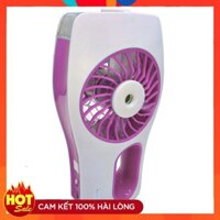 Quạt cầm tay phun sương sử dụng pin sạc