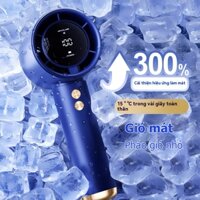 Quạt cầm tay USB 100 bánh răng tốc độ cao Quạt sạc cầm tay Tuổi thọ pin dài lâu