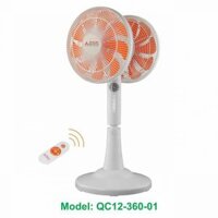 Quạt cây Asia quay 360 độ bảo hành chính hãng 2 năm – Quạt 2 đầu QC12-360 siêu êm, mát và sang trọng