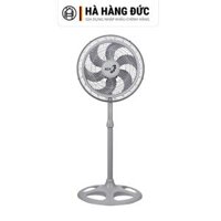 Quạt cây ASIA Turbo Plus VY639792, màu xám - BH động cơ 3 năm (3 quạt / thùng)