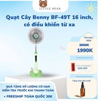 Quạt Cây Benny BF-49T 16 inch, có điều khiển từ xa, bảo hành 12 tháng