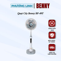 Quạt cây Benny BF-49T - Công suất 60W - Điều khiển từ xa 7m - Bảo hành chính hãng 12 tháng