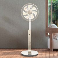 Quạt cây cao cấp Panasonic F-CV339 Model 2022, động cơ DC, Nano-e và xoay 3D