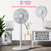Quạt cây ChangHong quạt cây đứng Xiaomi ChangHong tăng hiệu suất làm mát với thiết kế 7 cánh sử dụng motor bạc đạn