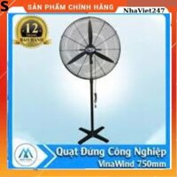 Quạt cây công nghiệp Vinawind QĐ-750-650-180W-quạt điện cơ Thống Nhất chắc-khỏe-bền đẹp,BH 12t