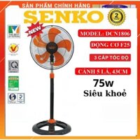 Quạt Cây Đúng công nghiệp SENKO DCN-1808-75w-Quạt khoẻ.bền,đẹp CHÍNH HÃNG-BẢO HÀNH 24 THÁNG