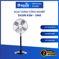 Quạt Cây Đứng Dasin KSM-2460 300W, Quạt Điện Công Nghiệp Cánh Nhôm Motor Lõi Đồng - Chính Hãng Dasin
