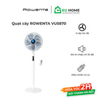 Quạt Cây Đứng Rowenta VU5870 Có Điều Khiển Từ Xa, 5 Mức Điều Chỉnh