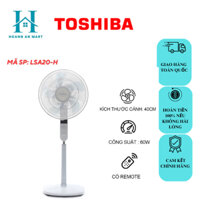 Quạt Cây Đứng Toshiba F-LSA20(H/W)VN-Có Điều Khiển Từ Xa-Công Nghệ Nhật Bản,Quạt Tốt,Bền,Đẹp,Chính Hãng