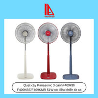 Quạt cây Panasonic 3 cánh F409KB/F409KBE/F409KMR 51W có điều khiển từ xa