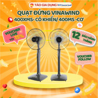 Quạt cây, quạt đứng điện cơ thống nhất 400MS400XMS - Cơcó khiển, điều khiển độ cao, 3 cánh, êm, mát