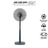 Quạt cây, quạt đứng điều khiển Panasonic F-409K màu xanh có 3 tốc độ gió làm mát kiểu dáng hiện đại