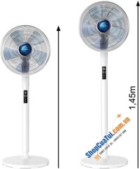 QUẠT CÂY ROWENTA VU5870 - Quạt Đứng Rowenta VU5870 Turbo Silence Stand Extreme+ . Lý tưởng để sử dụng yên tĩnh khi ngủ, xem TV, làm việc hoặc học tập